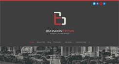 Desktop Screenshot of brandontipton.com